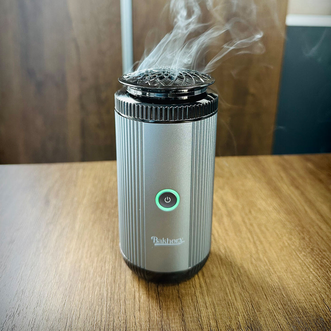Bakhory Turbo Bakhour High-Quality Incense Burner for Car, Home and Office