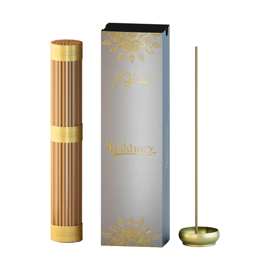 111pcs- Bakhory Oud Incense Sticks 3mm thick 21cm length (100g)