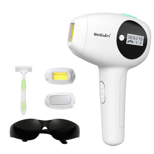 Bosidin IPL Laser Hair Removal 550k Flash With Separate Ice Cool Head