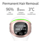 BoSidin Hair Removal Machine Pink Painless And Permanent For Full Body Hair Removal