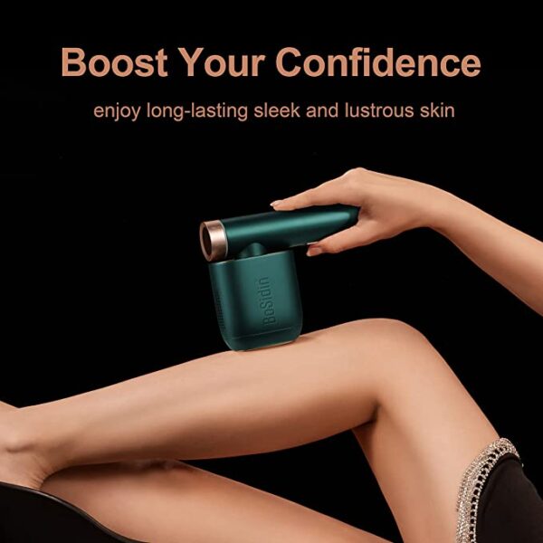 BoSidin Pro IPL Laser Hair Removal Machine Green Skin Rejuvenation For Permanent Whole Body Hair Removal Men And Women