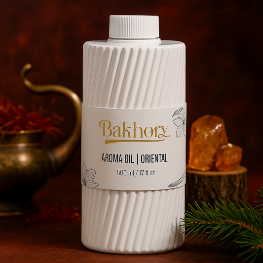 Bakhory Oriental Aroma Oil – Exotic Oriental Floral Fragrance with Saffron, Jasmine & Amber Woods