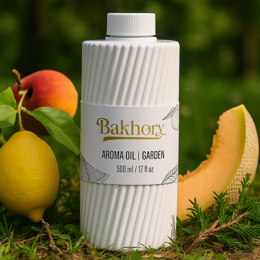 Bakhory Garden Aroma Oil – Fresh Fruity Floral Fragrance with Citrus & Woody Notes