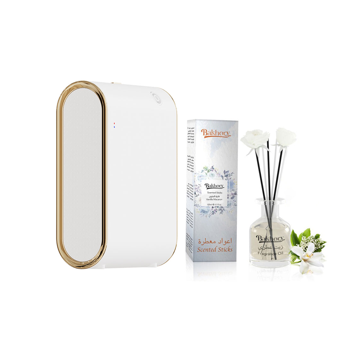 Luxury Design Smart Scent Bluetooth Diffuser + 120ml Fragrance oil For Home, Villa and Office