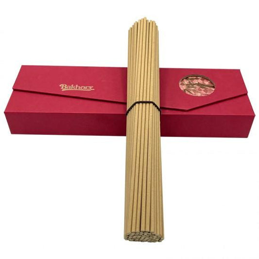 76pcs- Bakhory Cambodian Oud Incense Sticks 3mm for Home Decoration (70gm)